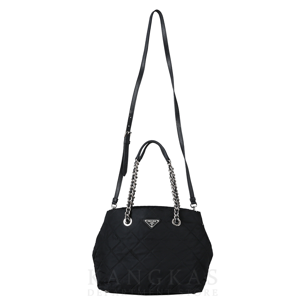 PRADA(USED)프라다 1BG740 테수토 포코노 퀼팅 토트겸 숄더백