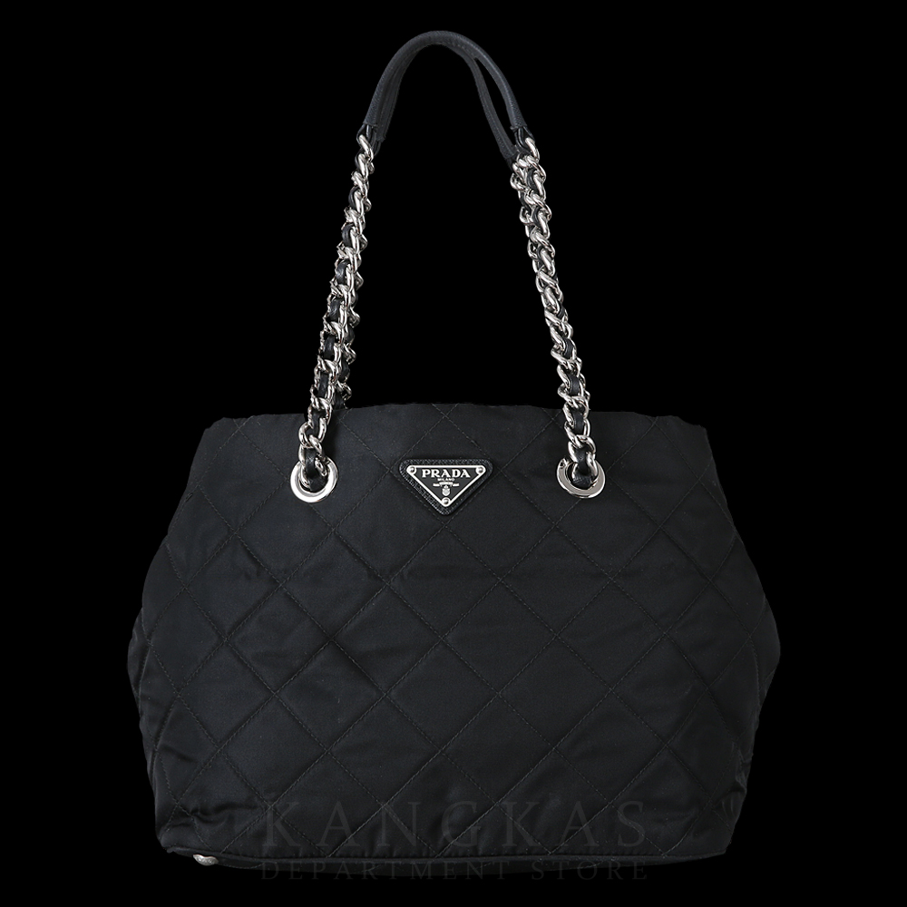 PRADA(USED)프라다 1BG740 테수토 포코노 퀼팅 토트겸 숄더백