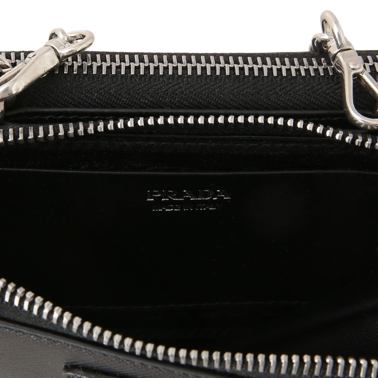 PRADA(USED)프라다 사피아노 트라이앵글 미니 크로스백