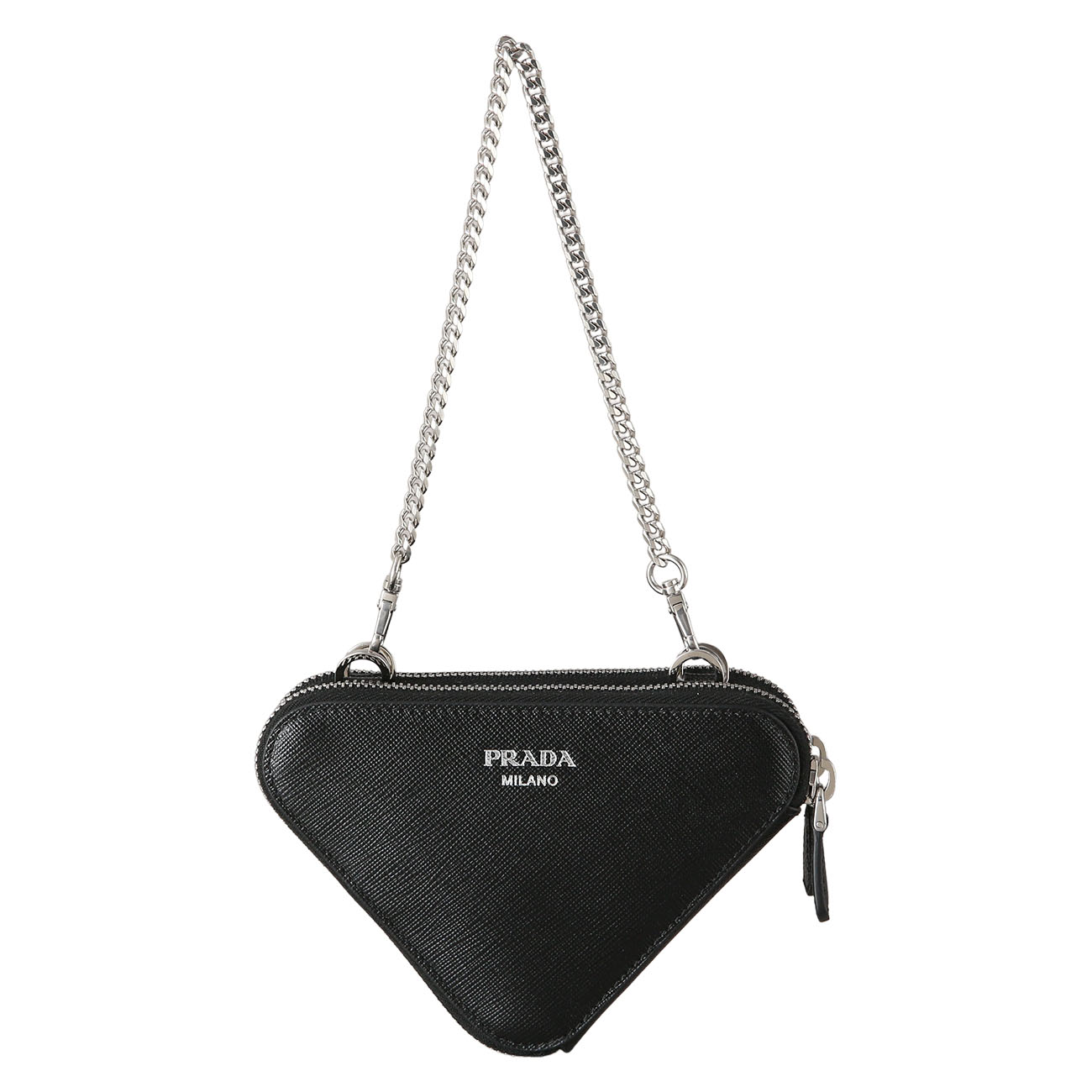 PRADA(USED)프라다 사피아노 트라이앵글 미니 크로스백