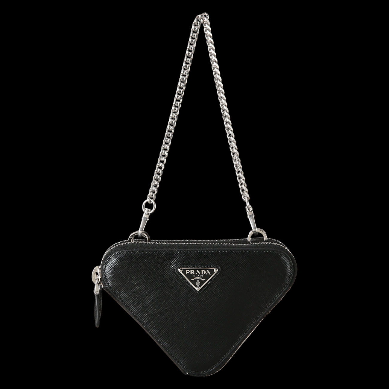 PRADA(USED)프라다 사피아노 트라이앵글 미니 크로스백