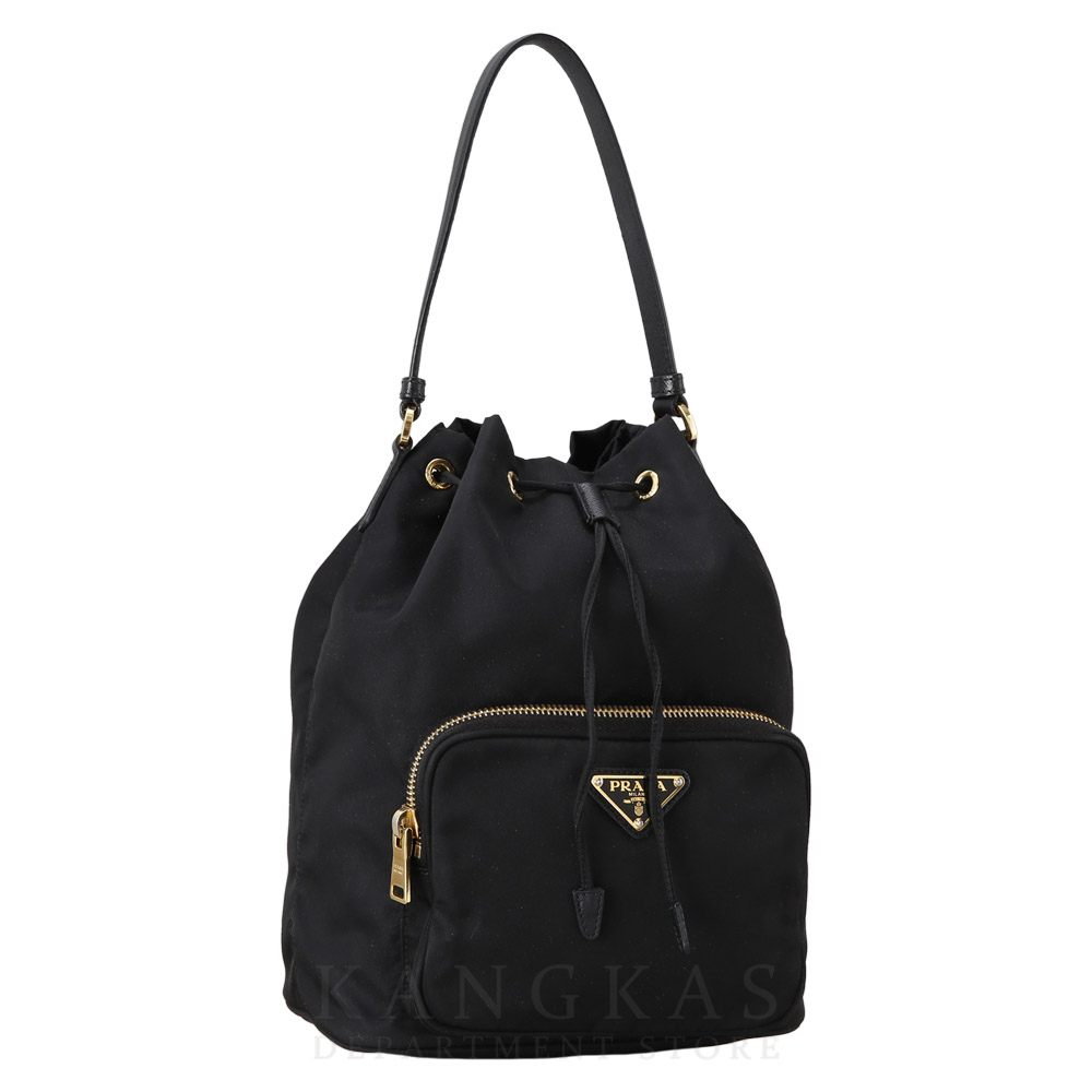 PRADA(USED)프라다 1BH097 패브릭 버킷백