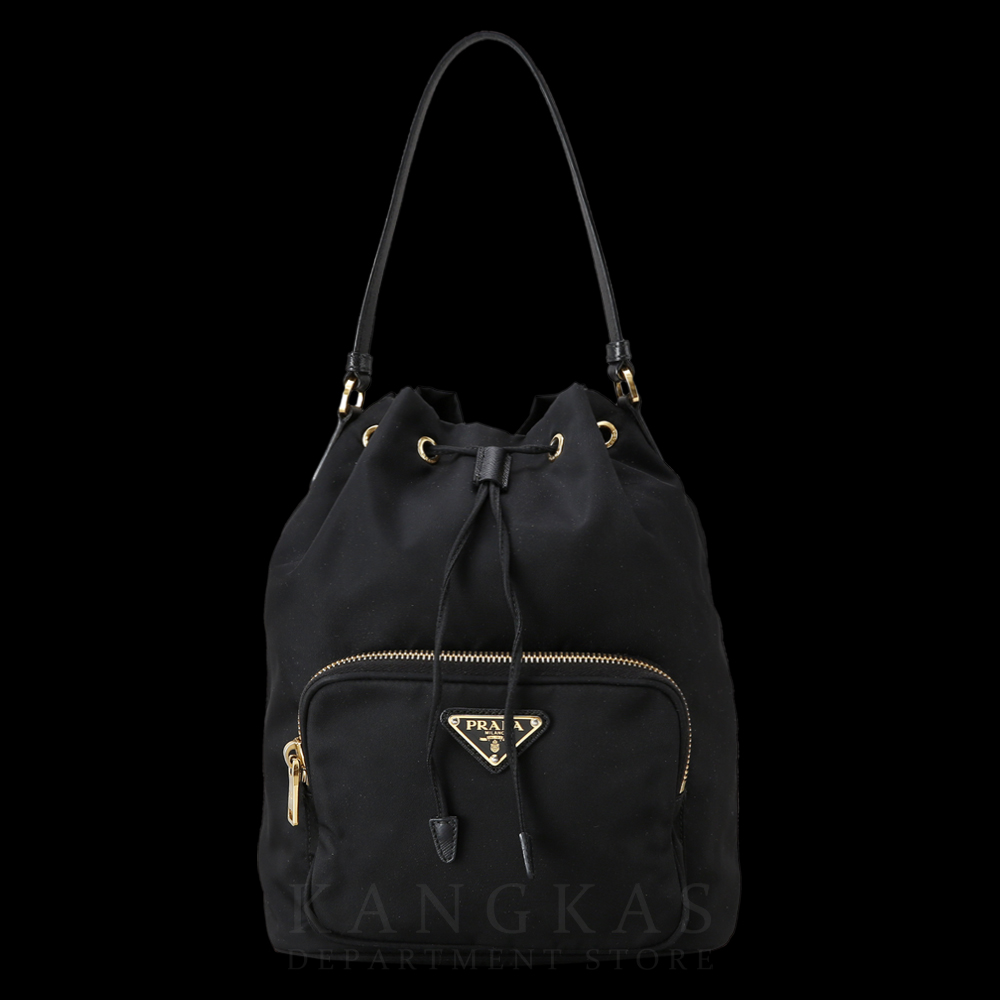 PRADA(USED)프라다 1BH097 패브릭 버킷백
