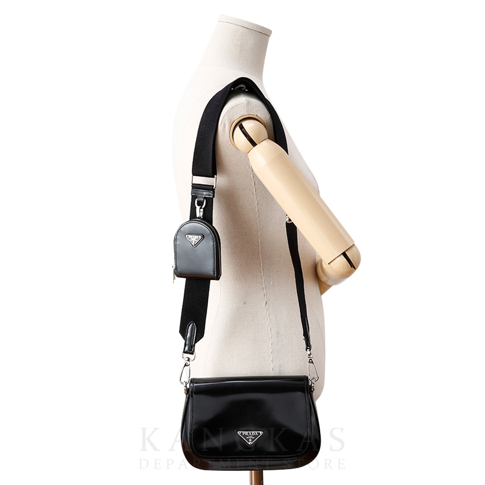 PRADA(USED)프라다 1BD275 브러시드 레더 숄더백