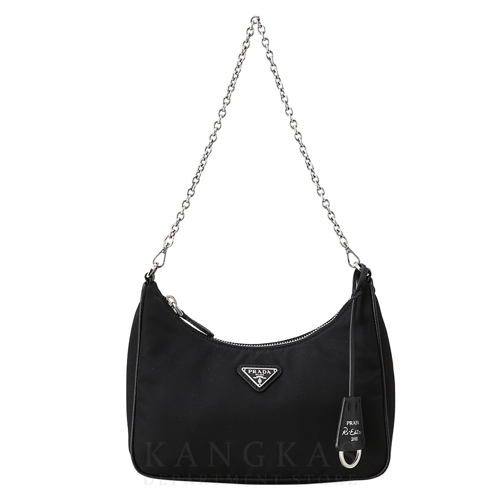 PRADA(USED)프라다 1BH204 사피아노 럭스 체인 호보백