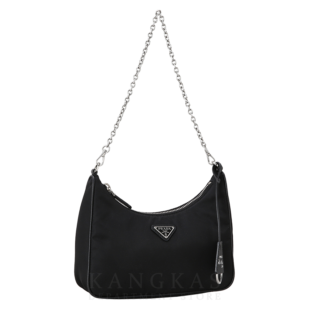 PRADA(USED)프라다 1BH204 사피아노 럭스 체인 호보백