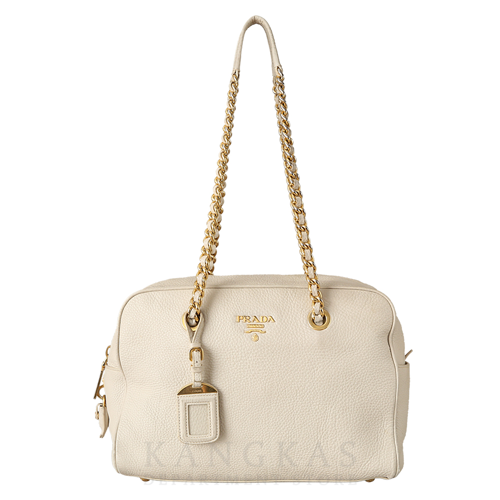 PRADA(USED)프라다 BL0818 비텔로 다이노 체인 숄더백