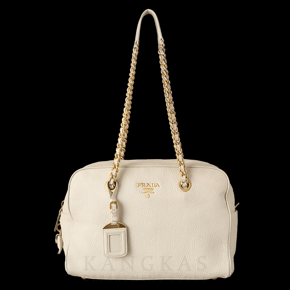 PRADA(USED)프라다 BL0818 비텔로 다이노 체인 숄더백