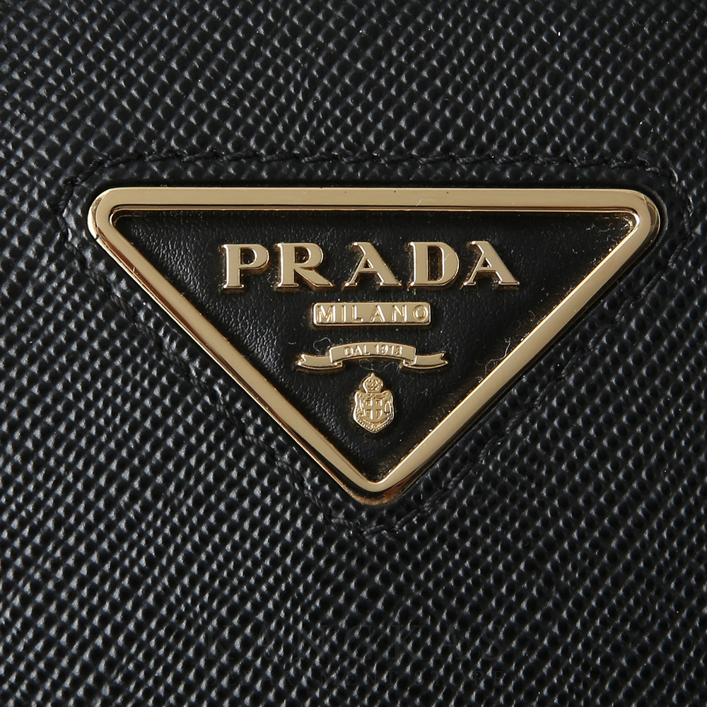 PRADA(USED)프라다 1BA269 사피아노 모노크롬 토트겸 숄더백