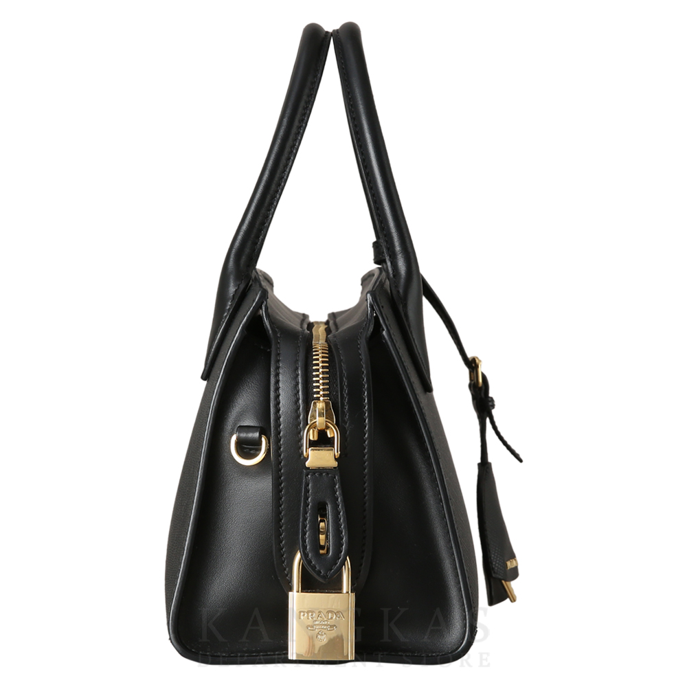 PRADA(USED)프라다 1BA269 사피아노 모노크롬 토트겸 숄더백