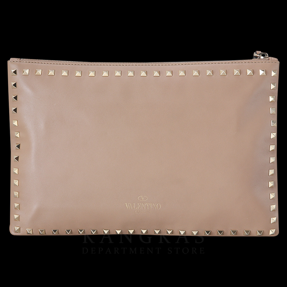 VALENTINO(USED)발렌티노 락스터드 스트랩 클러치