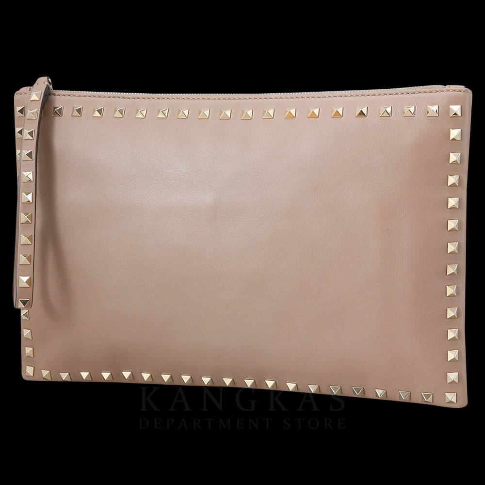 VALENTINO(USED)발렌티노 락스터드 스트랩 클러치