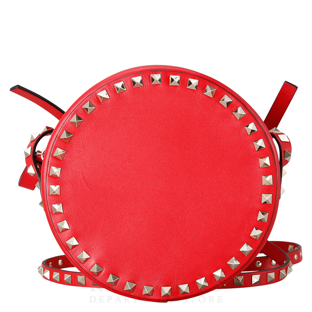 VALENTINO(USED)발렌티노 락스터드 라운드 숄더백