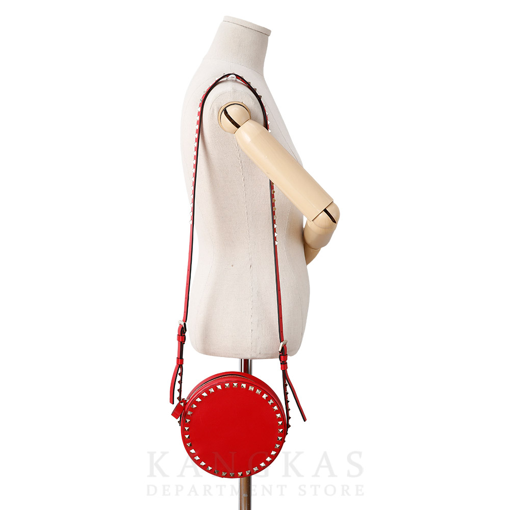 VALENTINO(USED)발렌티노 락스터드 라운드 숄더백