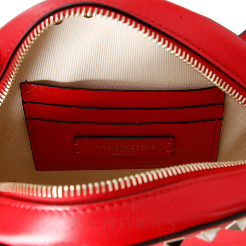 VALENTINO(USED)발렌티노 락스터드 라운드 숄더백