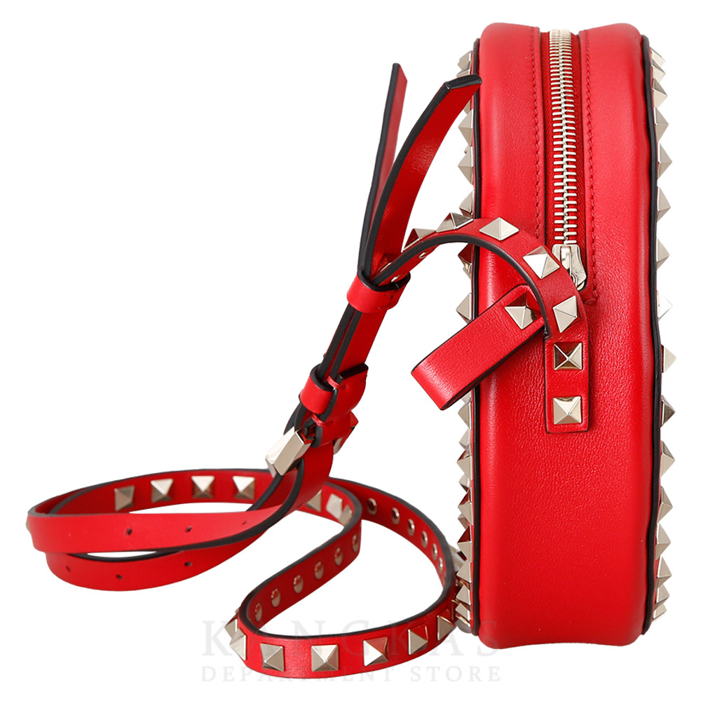 VALENTINO(USED)발렌티노 락스터드 라운드 숄더백