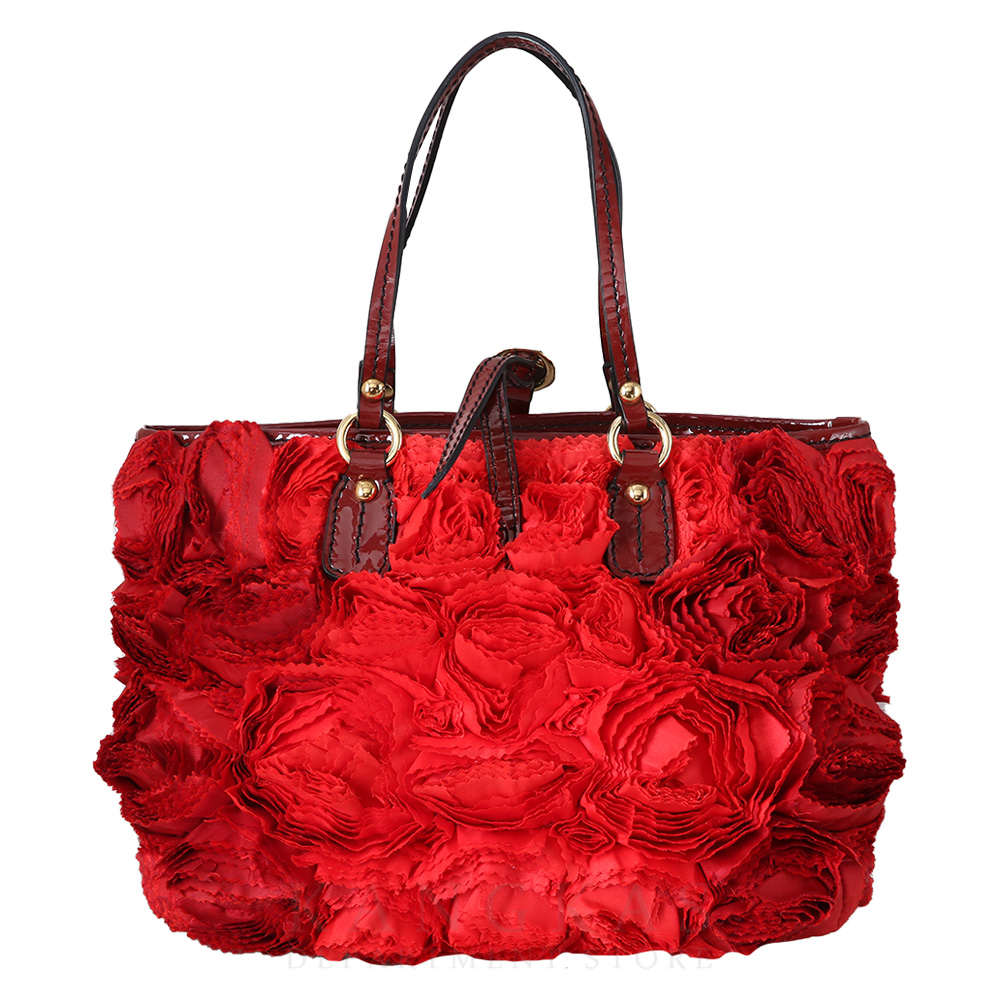 VALENTINO(USED)발렌티노 시즌 플라워 토트겸 숄더백