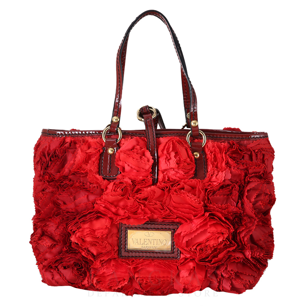 VALENTINO(USED)발렌티노 시즌 플라워 토트겸 숄더백
