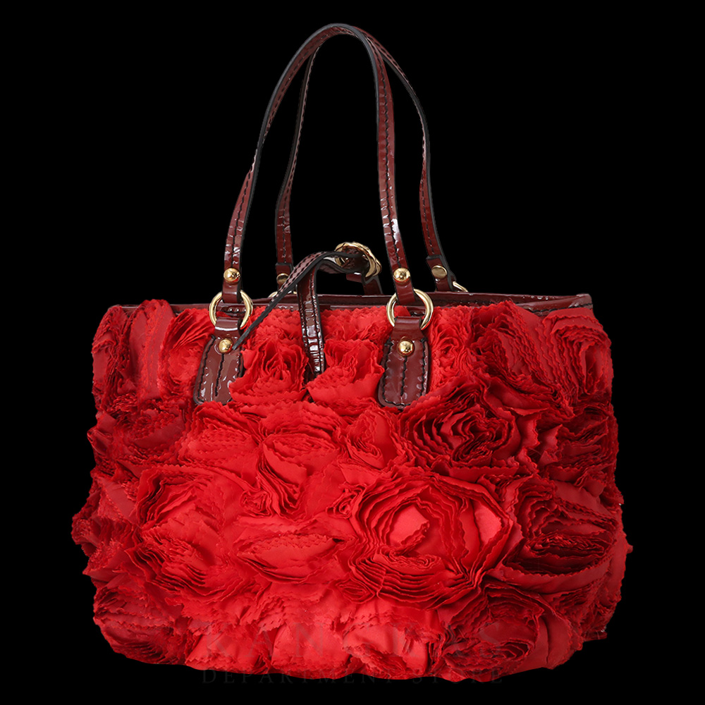 VALENTINO(USED)발렌티노 시즌 플라워 토트겸 숄더백