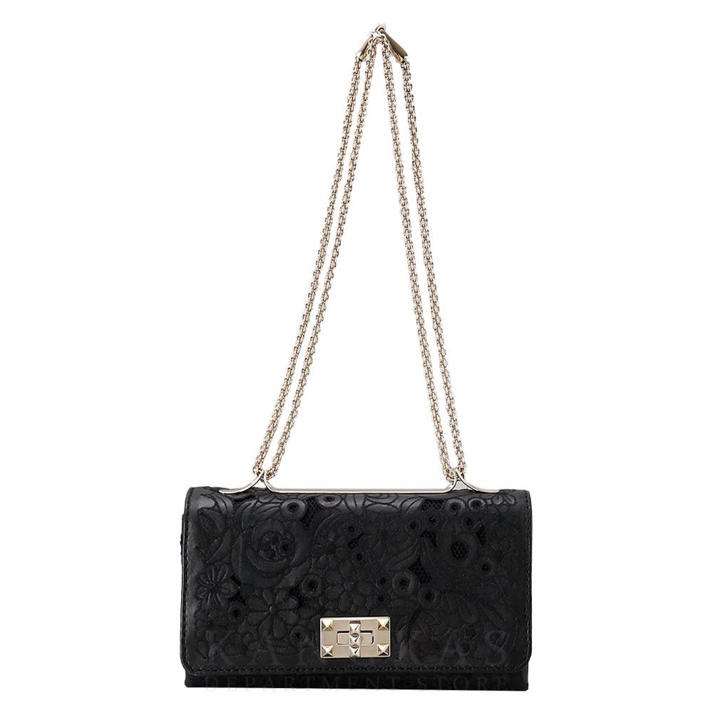 VALENTINO(USED)발렌티노 락스터드 체인 숄더백