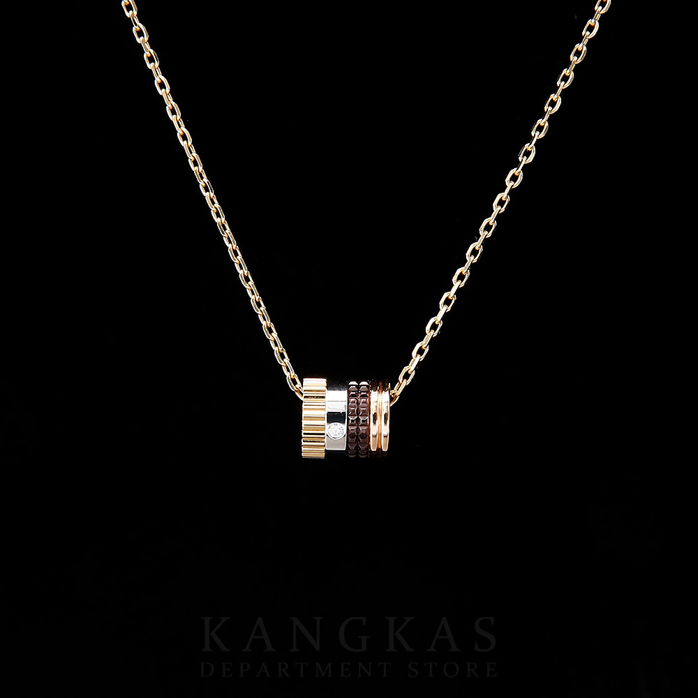 Boucheron(USED)부쉐론 콰트로 클래식 미니 링 펜던트