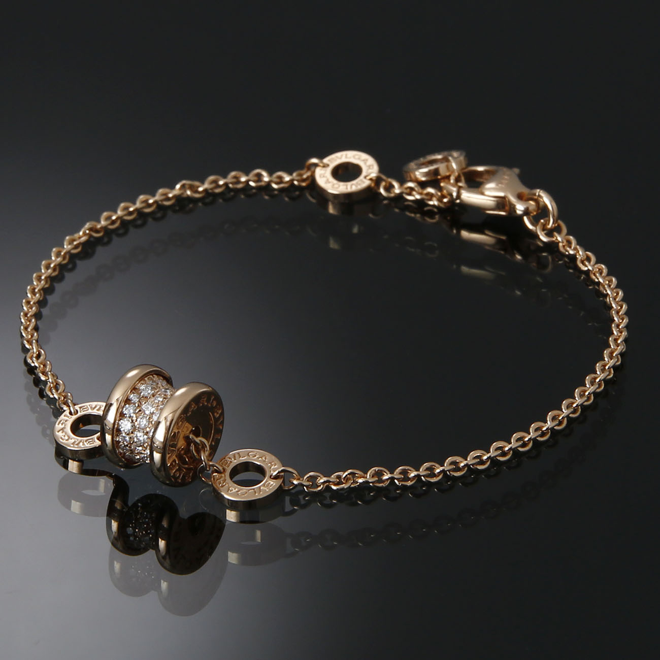 BVLGARI(USED)불가리 다이아몬드 파베 비제로원 브레이슬릿