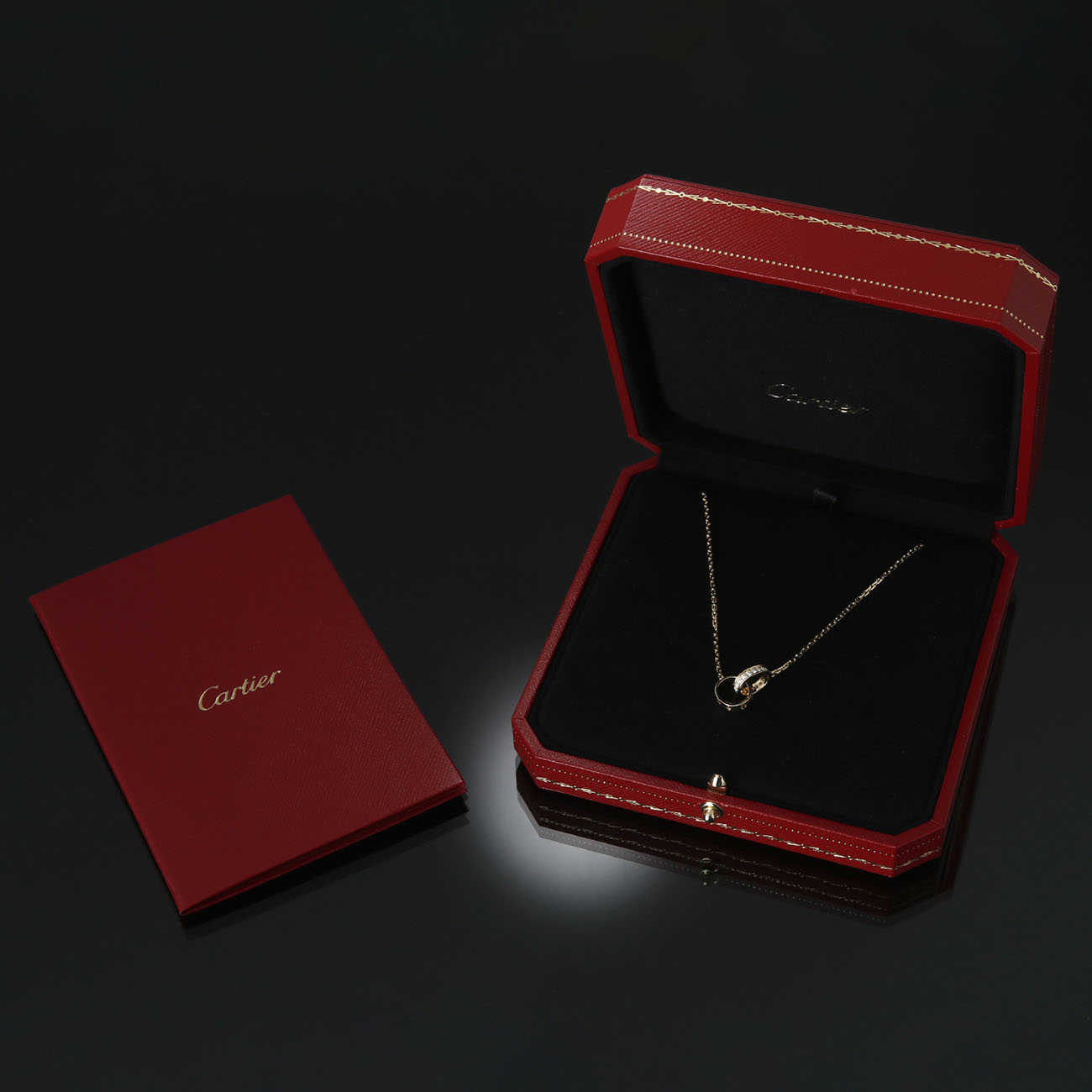 CARTIER(USED)까르띠에 다이아몬드 러브 네크리스