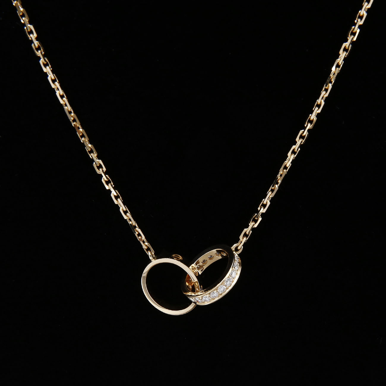 CARTIER(USED)까르띠에 다이아몬드 러브 네크리스