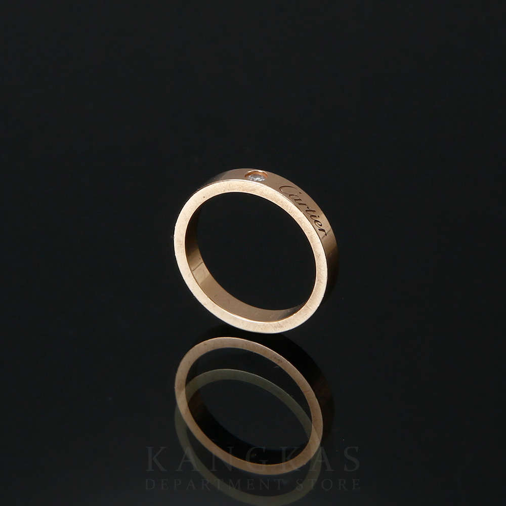 CARTIER(USED)까르띠에 러브링 1P 다이아 #48