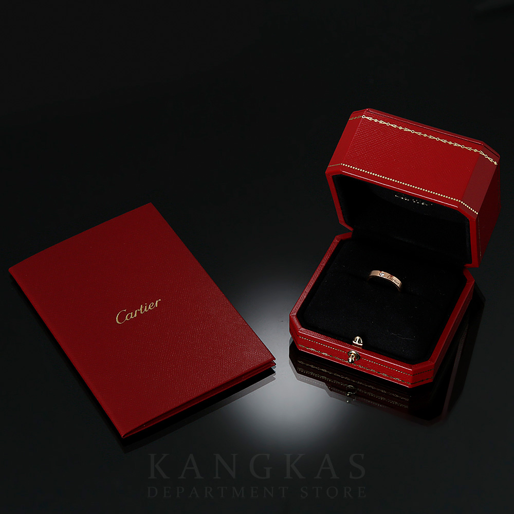 CARTIER(USED)까르띠에 러브링 1P 다이아 #48