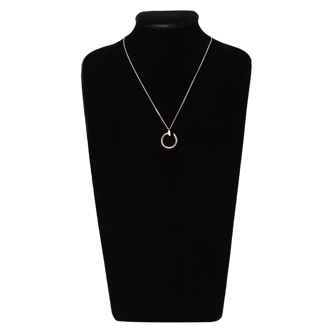 CARTIER(USED)까르띠에 다이아몬드 저스트 앵 끌루 네크리스