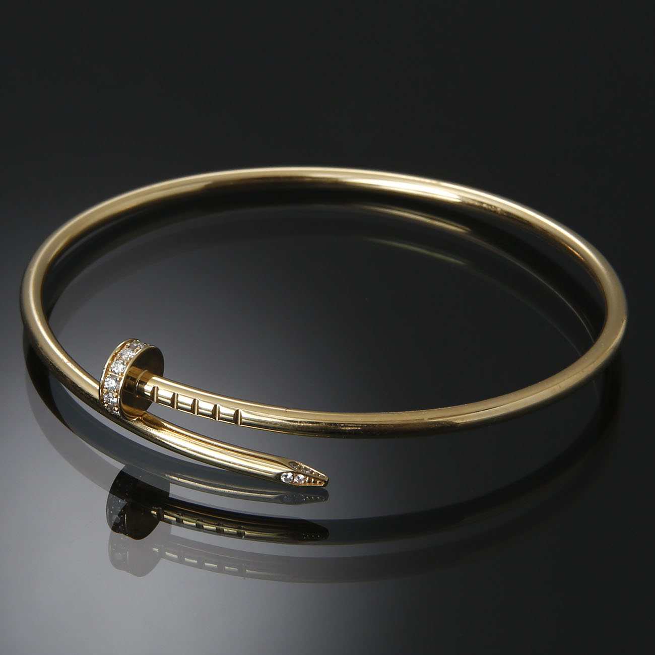 CARTIER(USED)까르띠에 다이아 저스트 앵 끌루 브레이슬릿 스몰