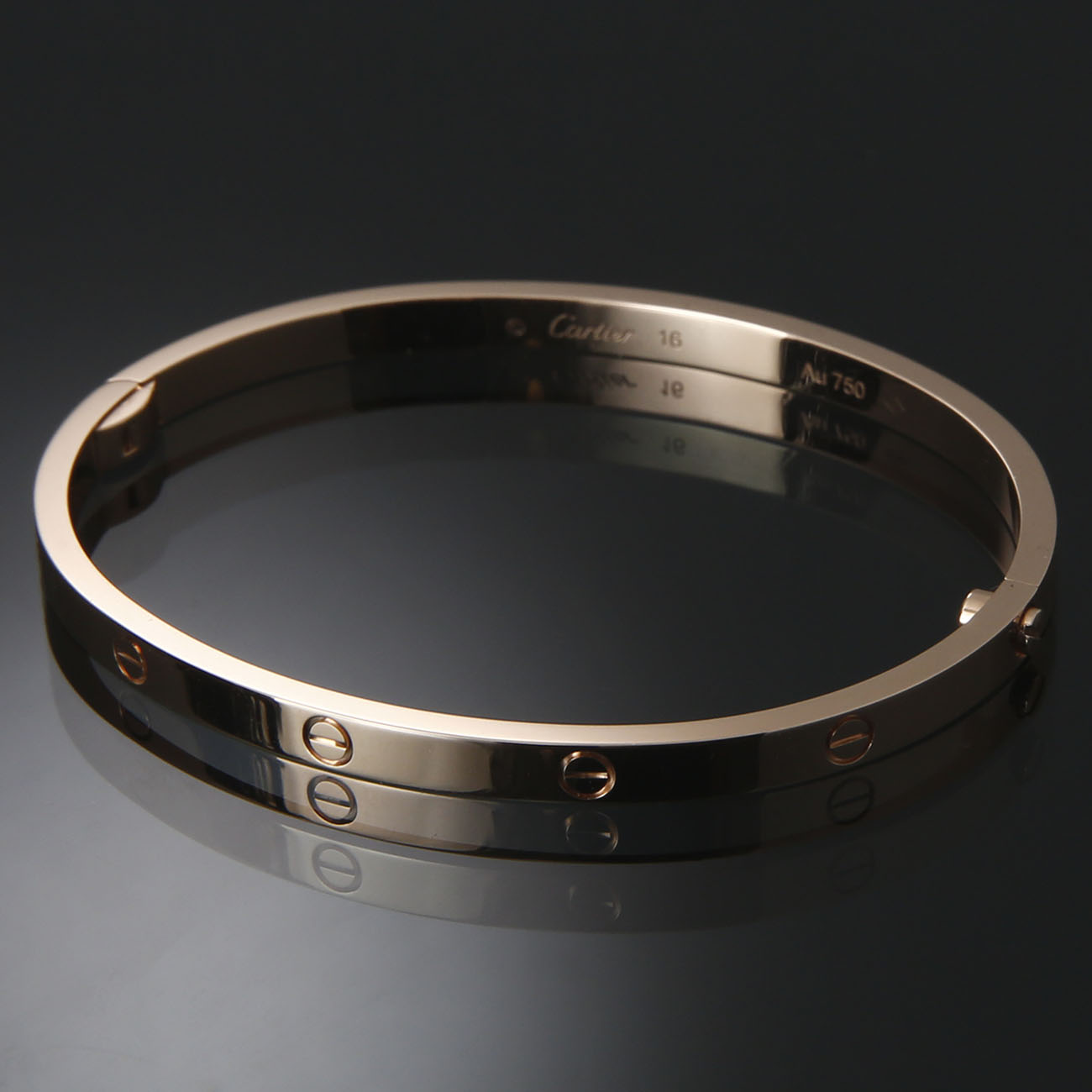 CARTIER(USED)까르띠에 러브 브레이슬릿 SM #16