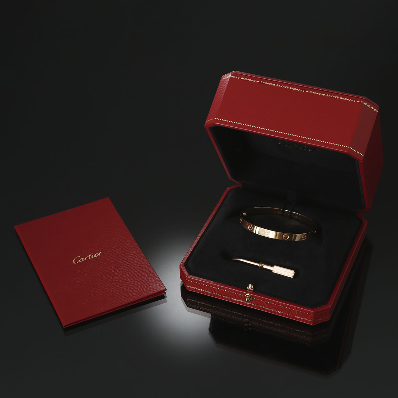 CARTIER(USED)까르띠에 러브 브레이슬릿 #17