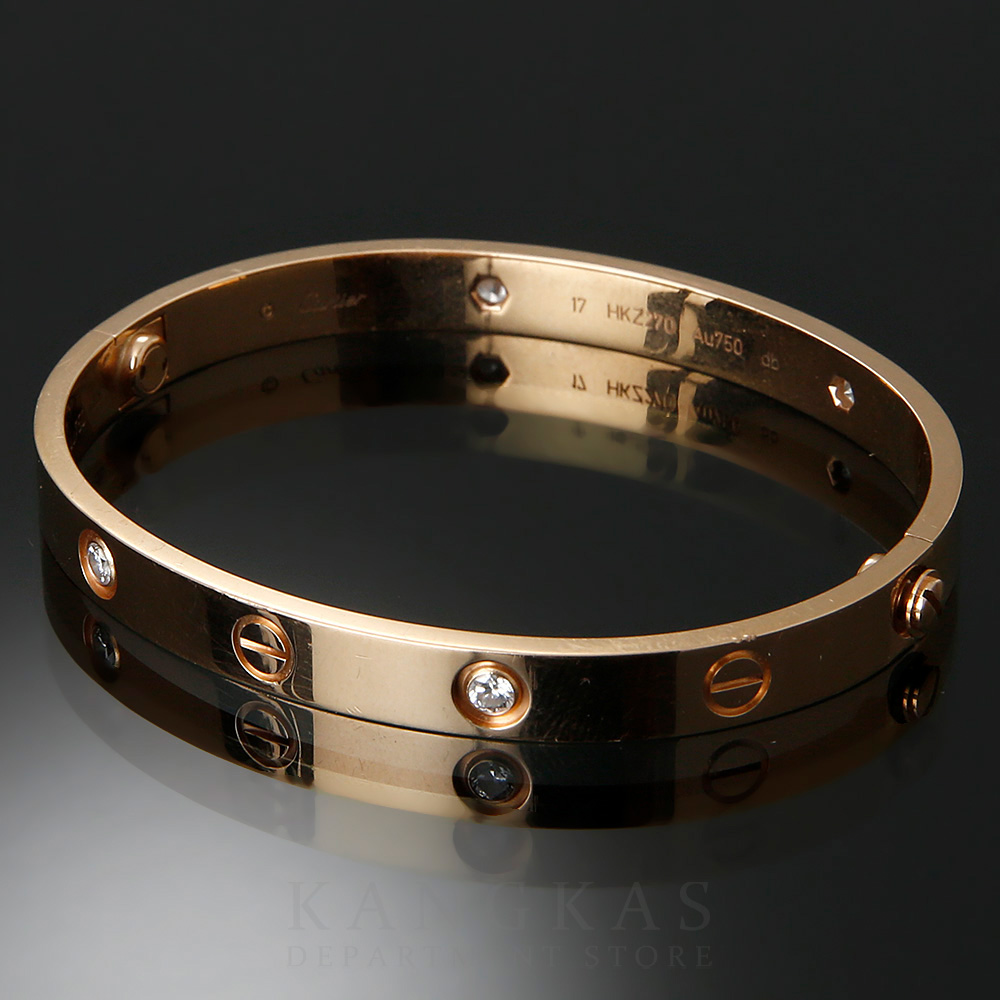 CARTIER(USED)까르띠에 러브 브레이슬릿 4P #16