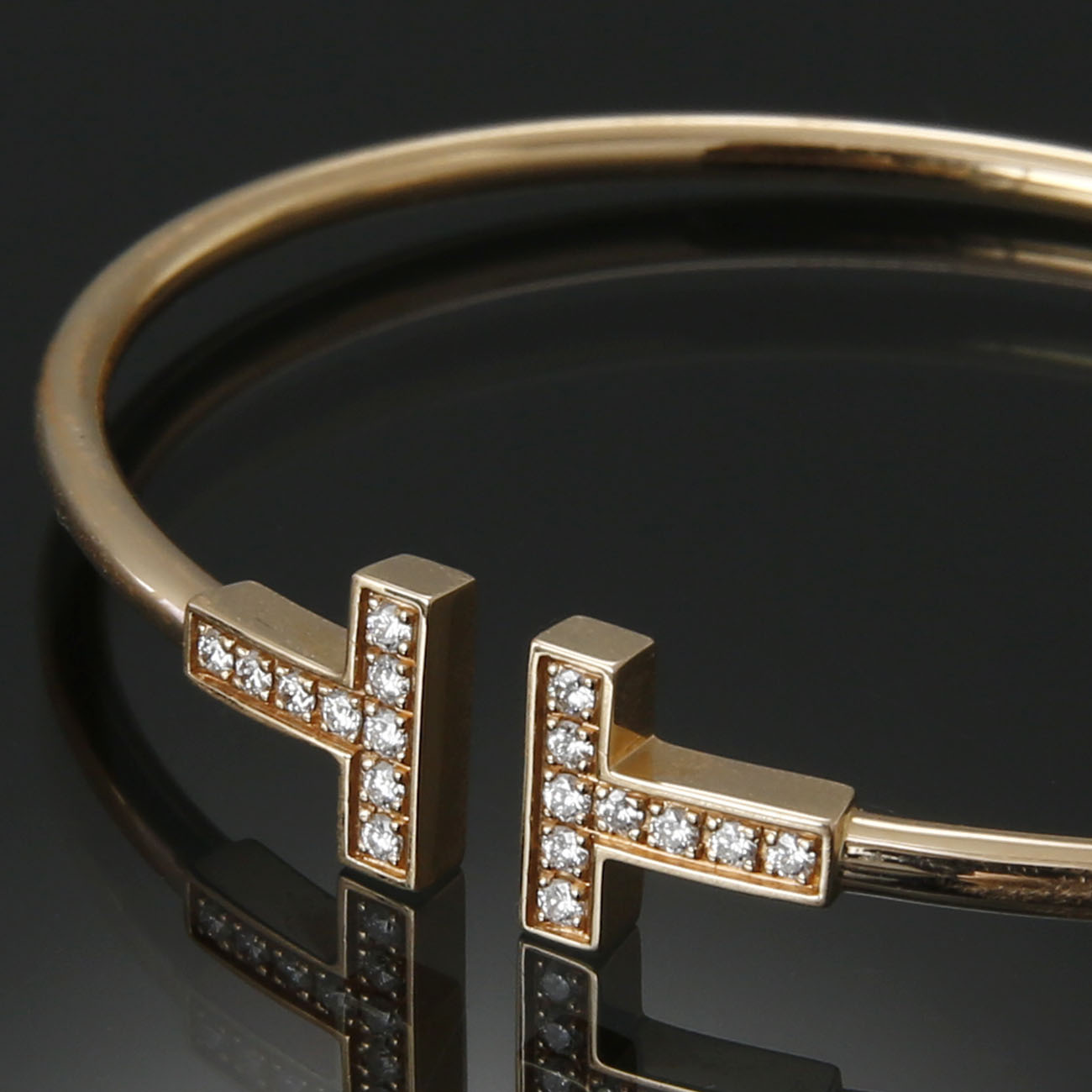 TIFFANY&CO(USED)티파니앤코 다이아 T와이어 브레이슬릿