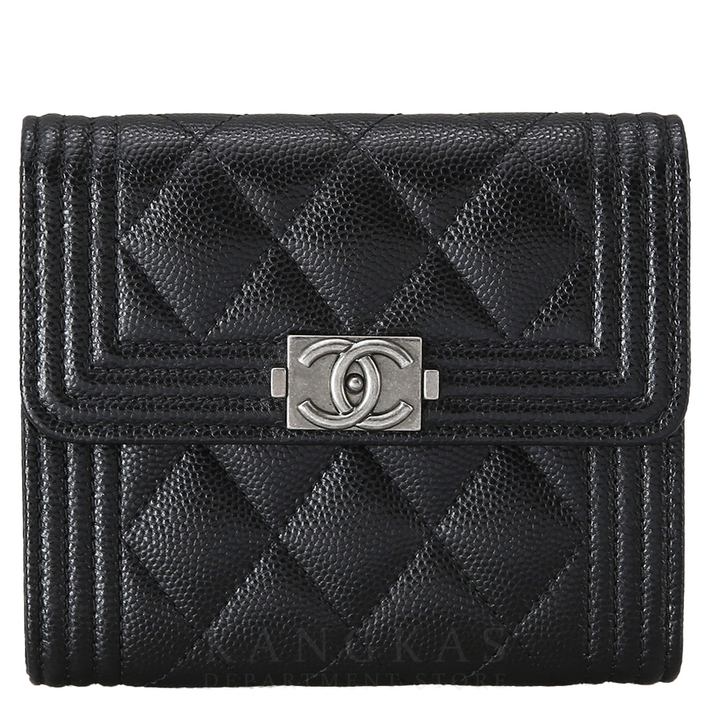 CHANEL(USED)샤넬 보이 반지갑