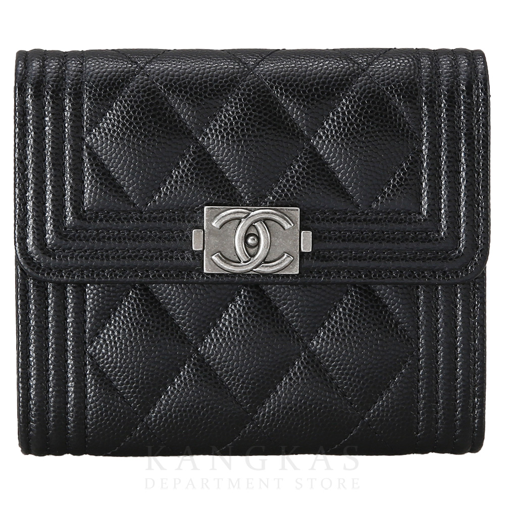 CHANEL(USED)샤넬 보이 반지갑