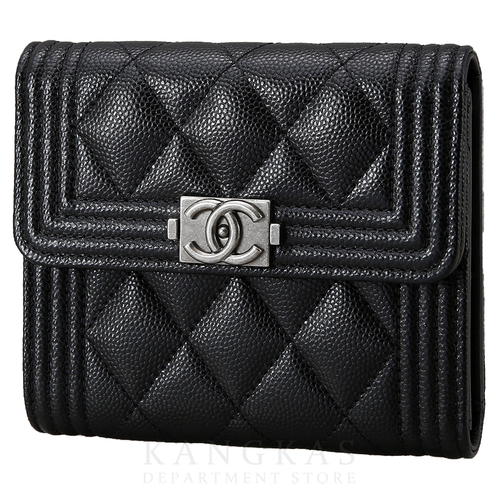 CHANEL(USED)샤넬 보이 반지갑