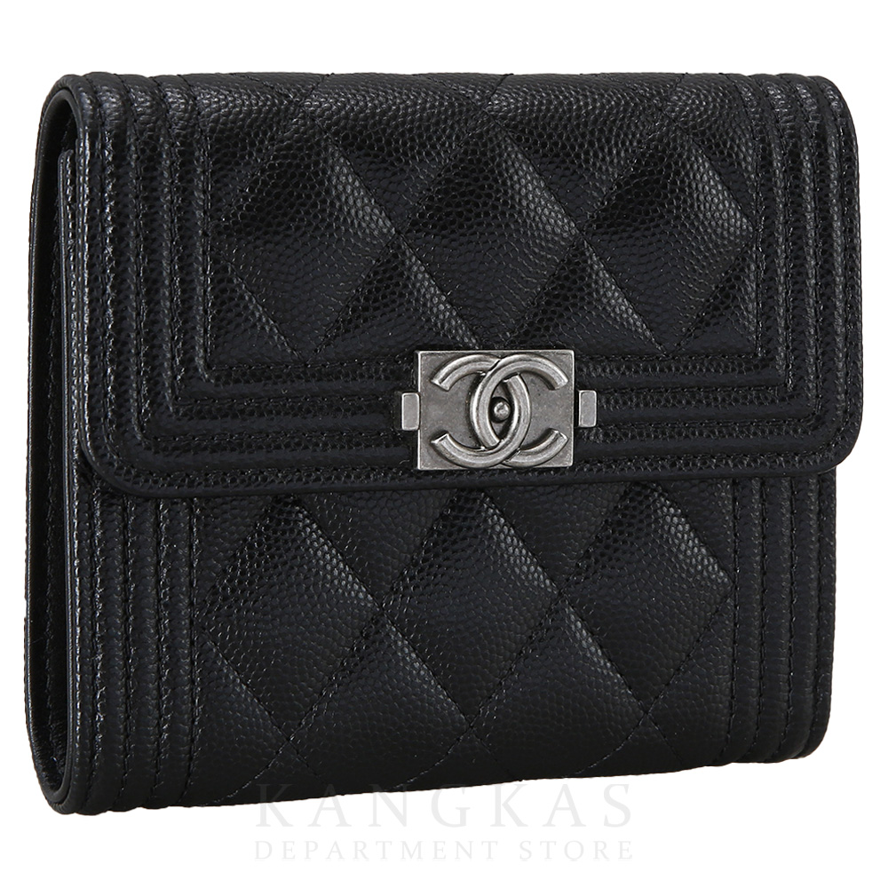 CHANEL(USED)샤넬 보이 반지갑