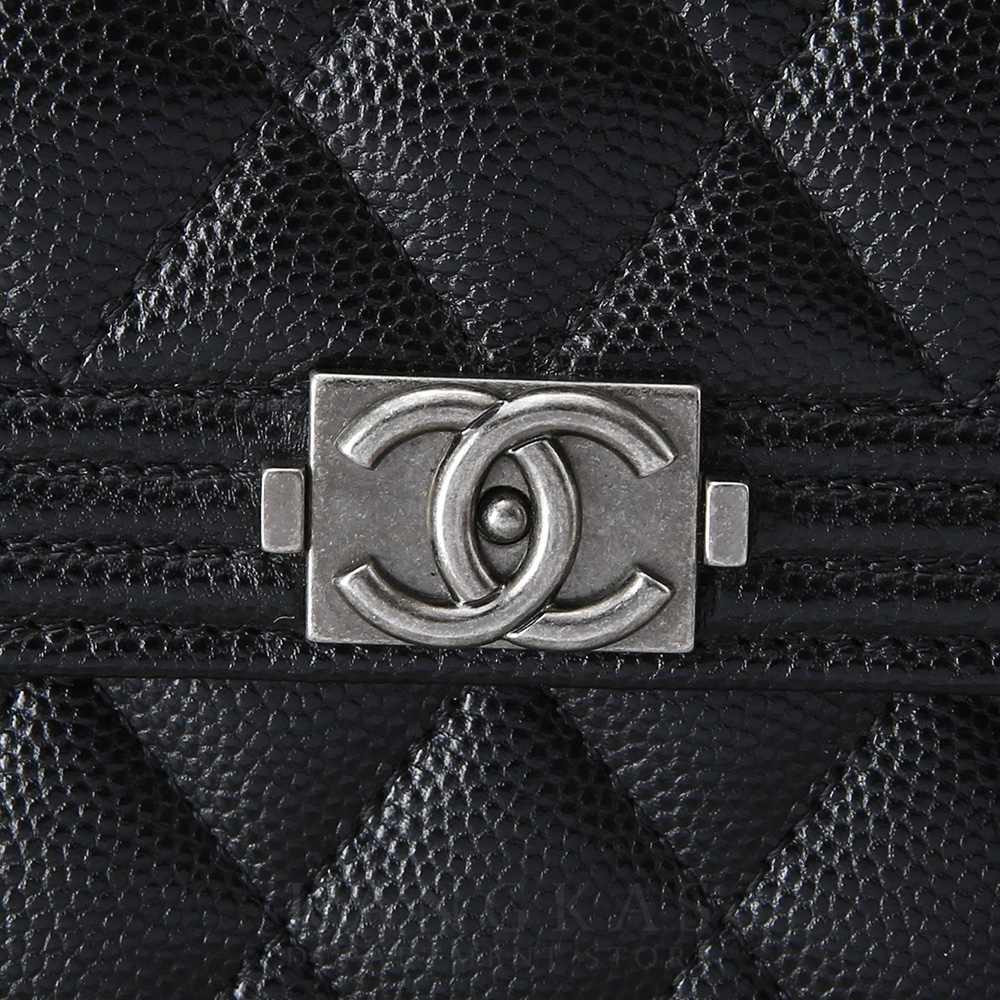CHANEL(USED)샤넬 보이 반지갑