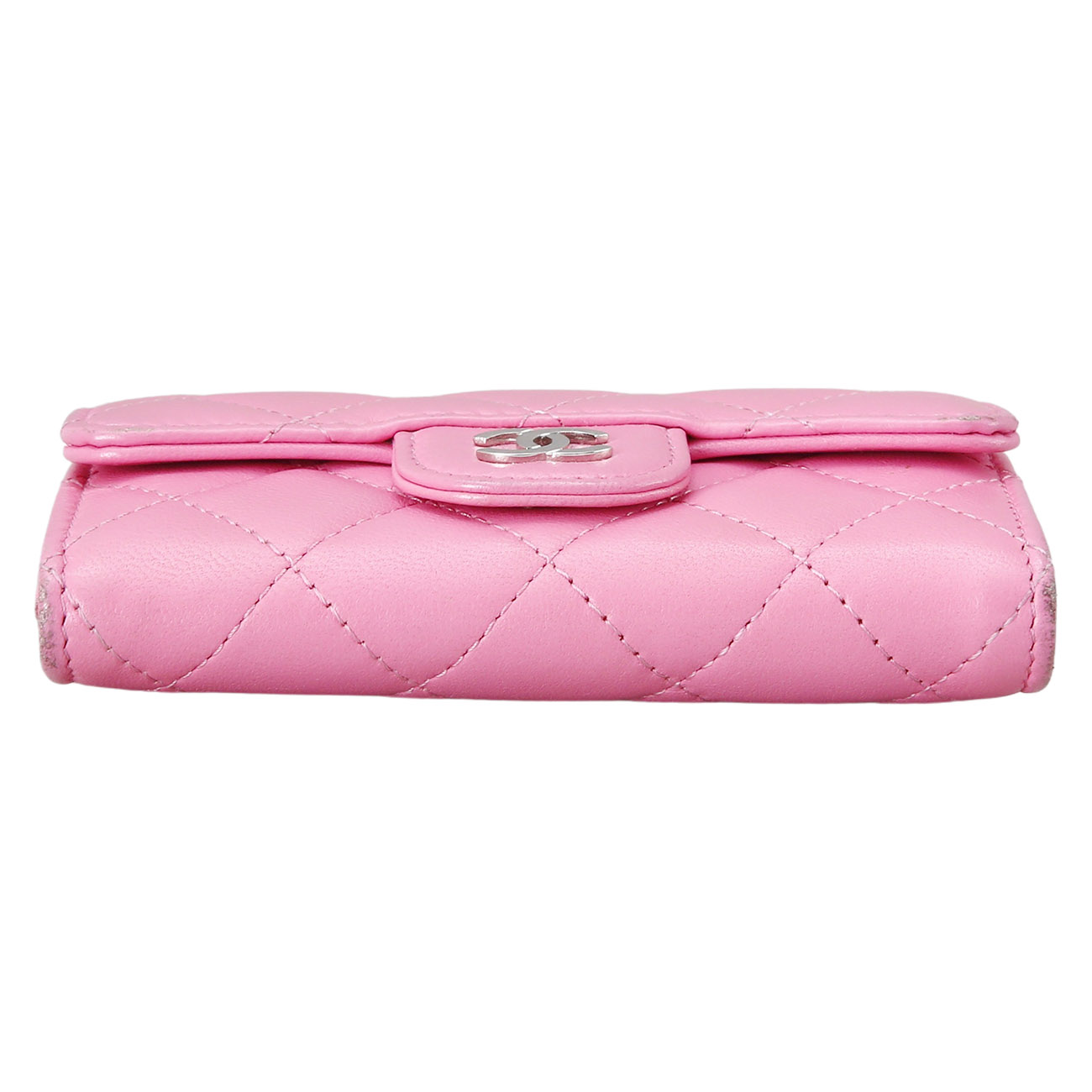CHANEL(USED)샤넬 램스킨 클래식 카드 홀더