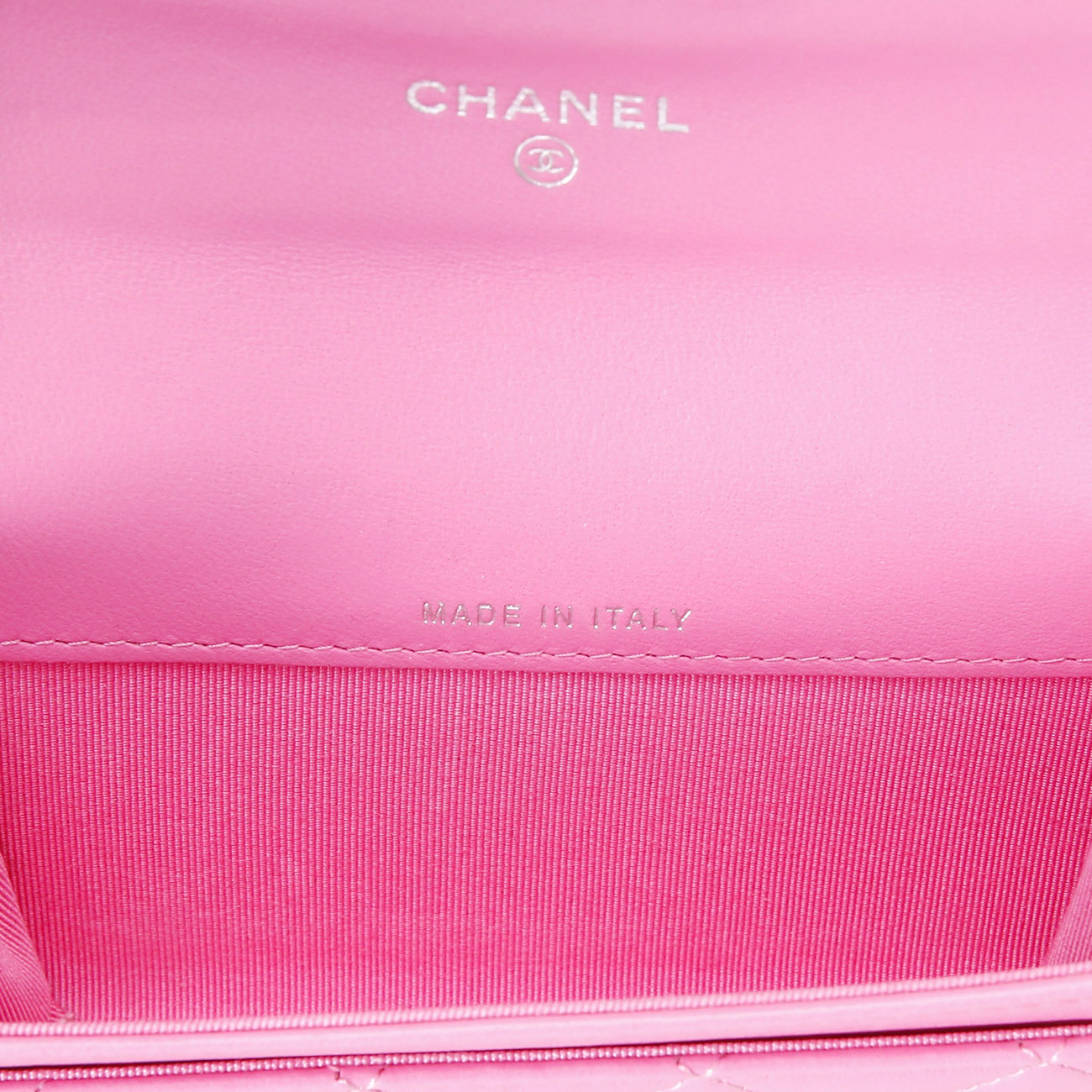 CHANEL(USED)샤넬 램스킨 클래식 카드 홀더