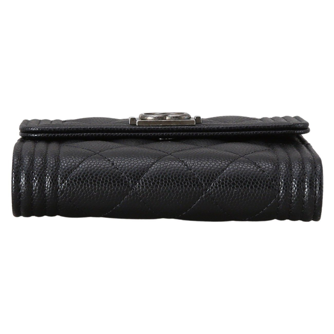 CHANEL(USED)샤넬 캐비어 보이샤넬 반지갑