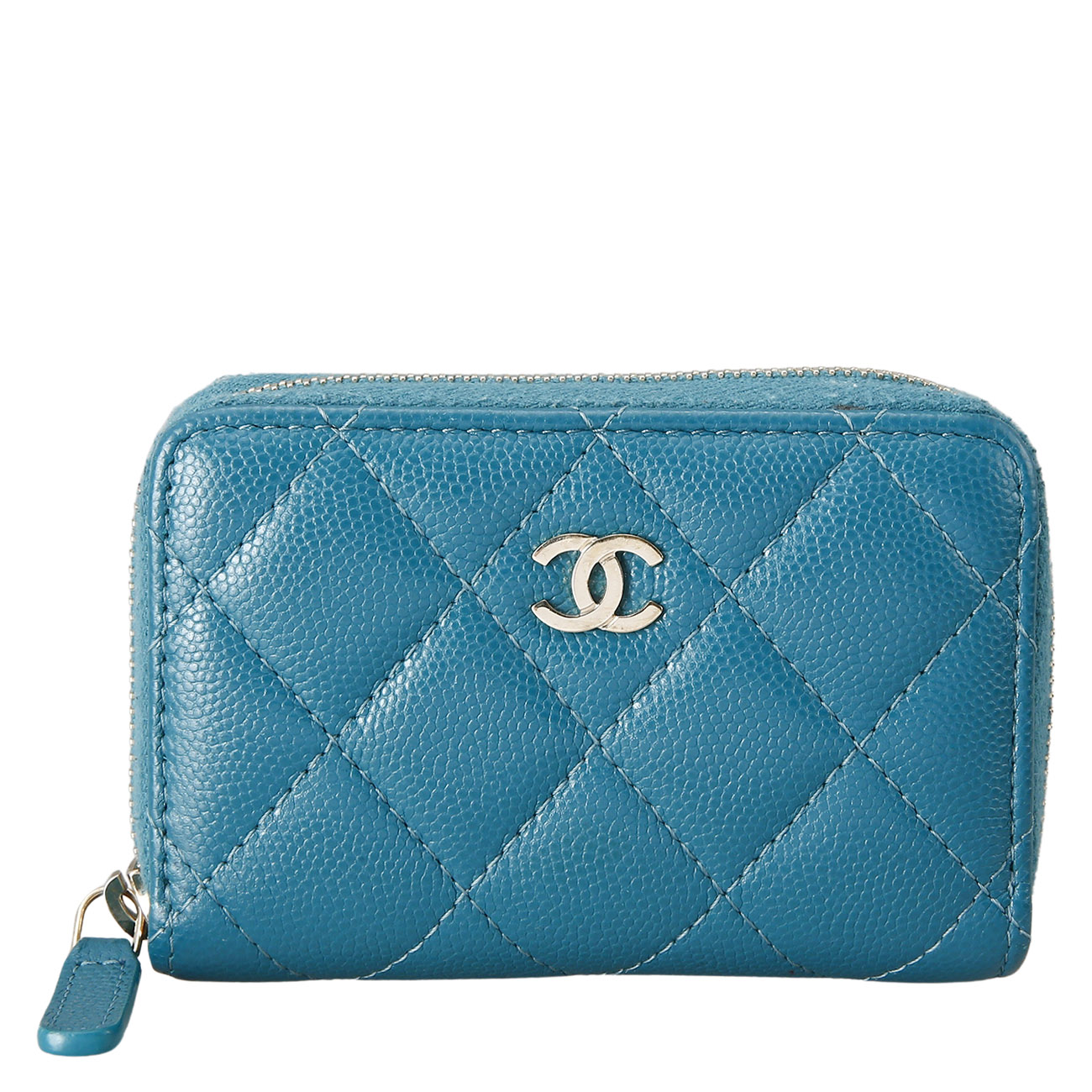 CHANEL(USED)샤넬 지퍼 카드지갑