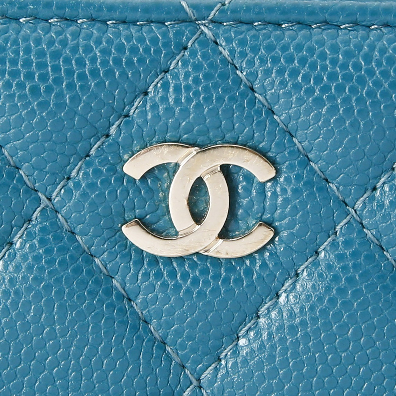 CHANEL(USED)샤넬 지퍼 카드지갑