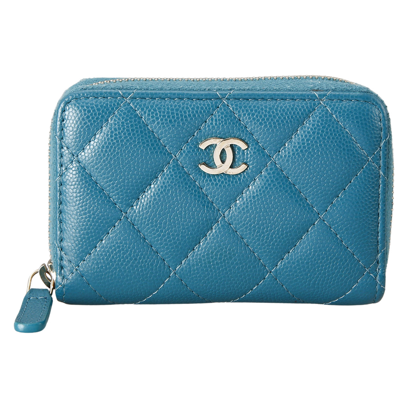 CHANEL(USED)샤넬 지퍼 카드지갑