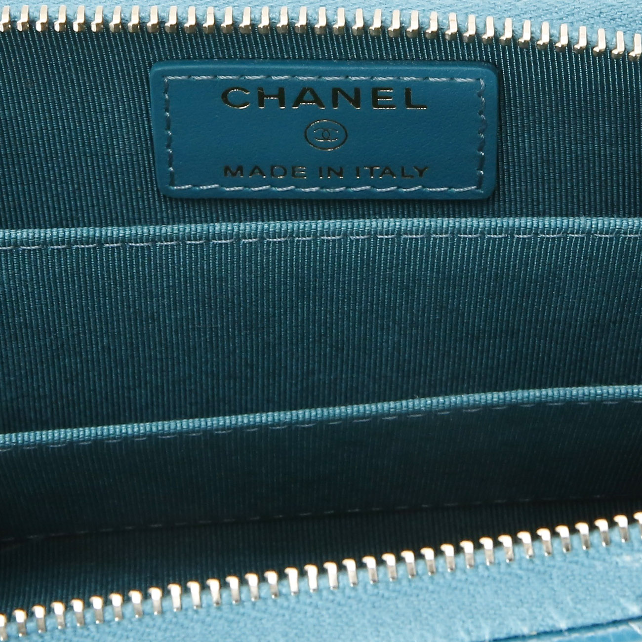 CHANEL(USED)샤넬 지퍼 카드지갑