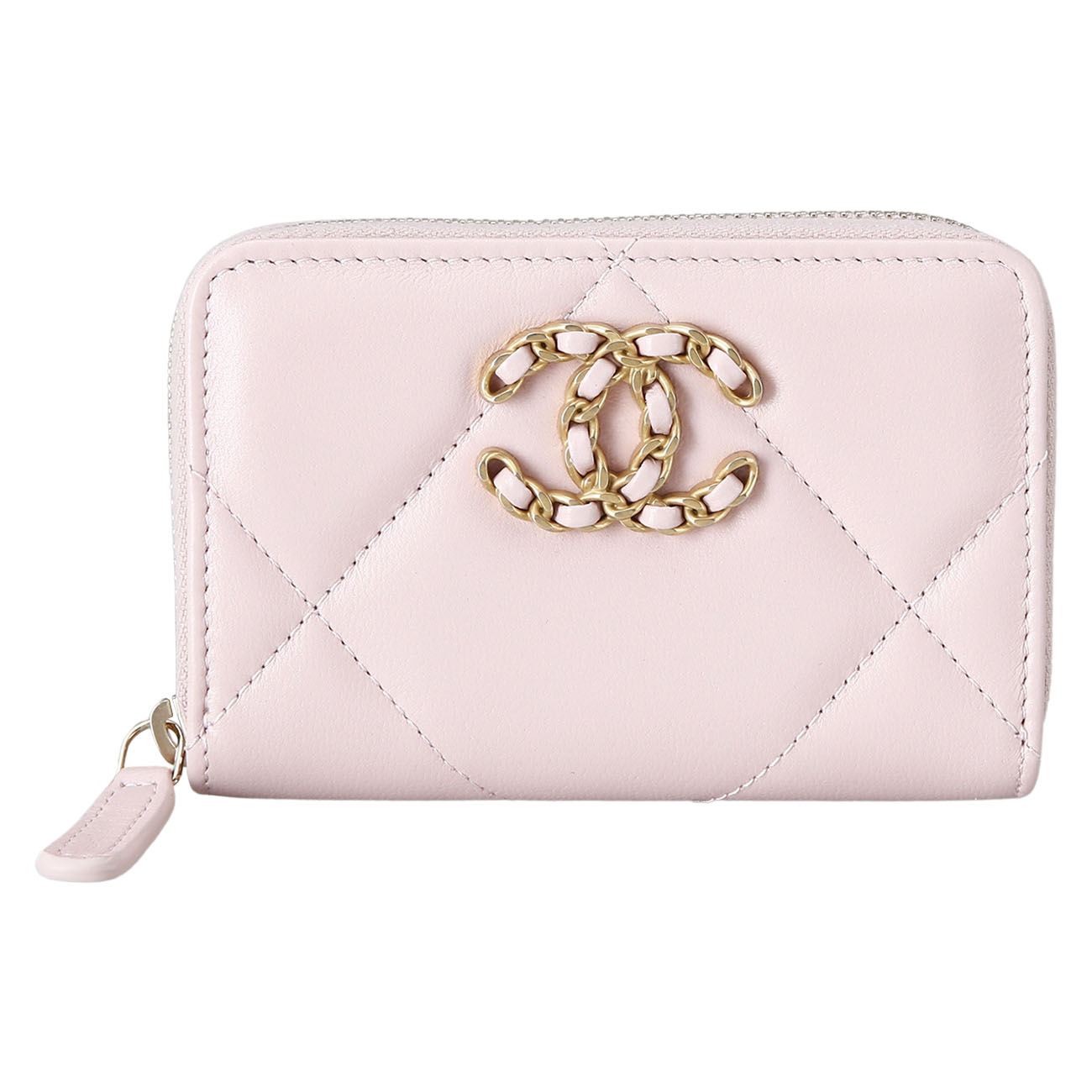 CHANEL(USED)샤넬 19 지퍼 카드지갑