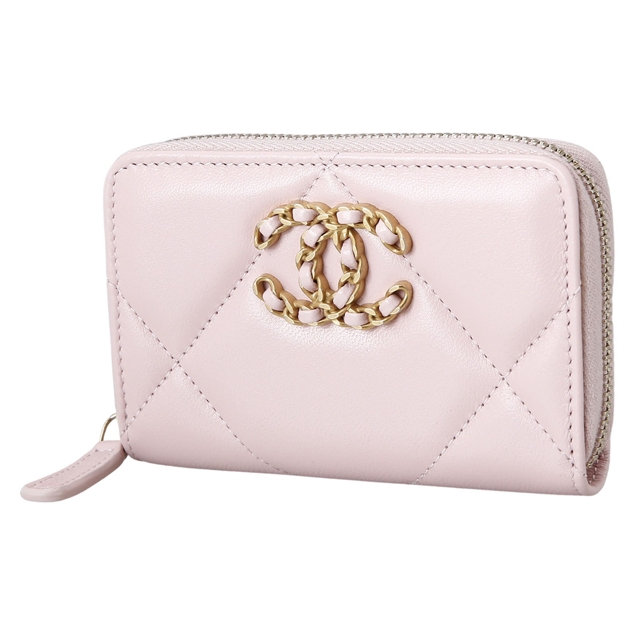CHANEL(USED)샤넬 19 지퍼 카드지갑
